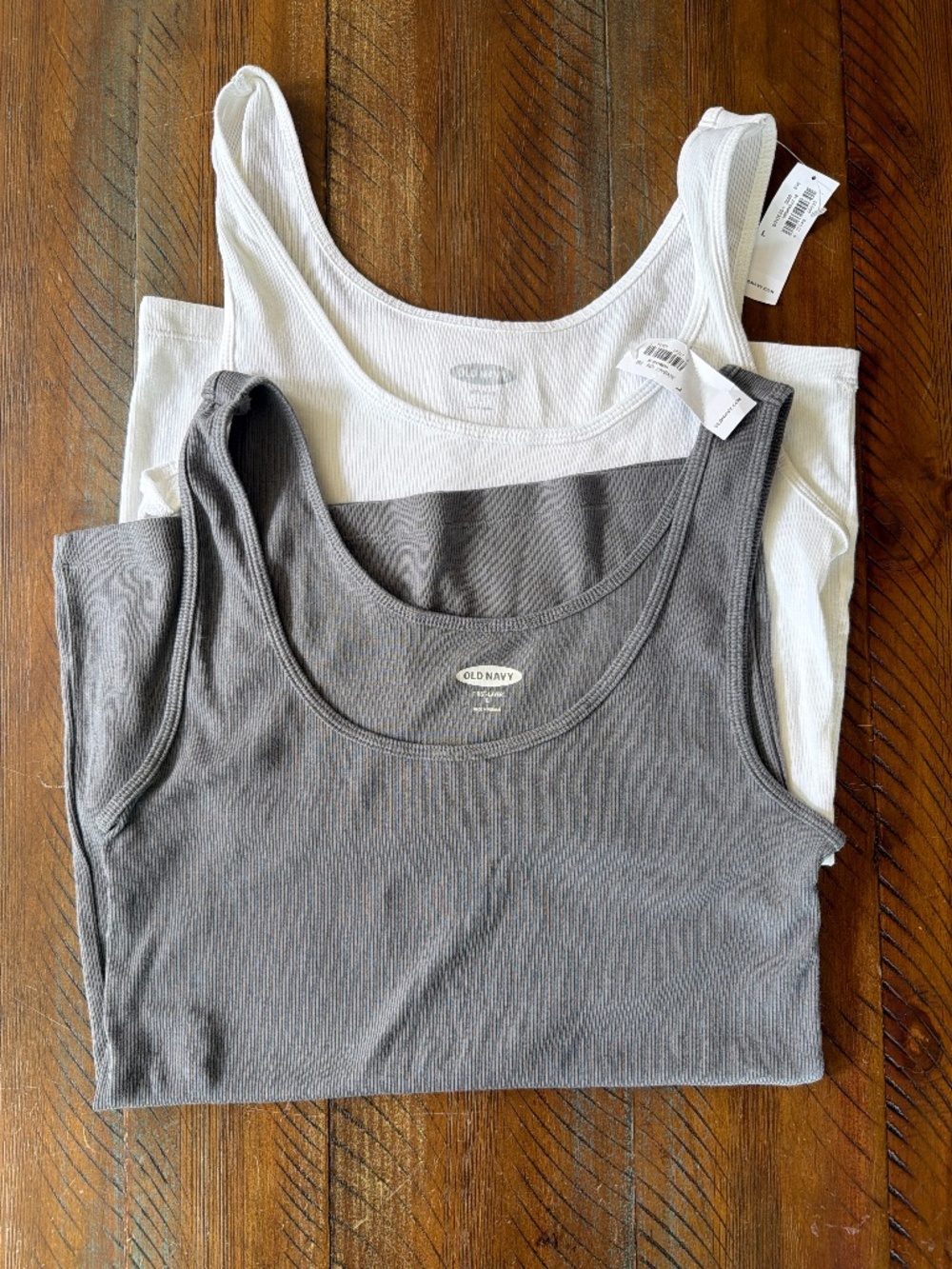 Women’s Old Navy Tank Top Bundle Ribbed Large 2 New NWT